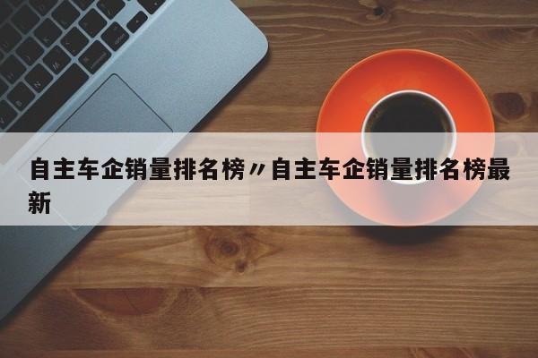 自主车企销量排名榜〃自主车企销量排名榜最新
