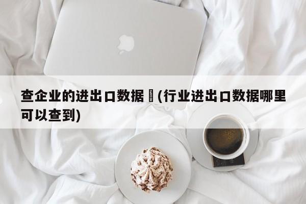 查企业的进出口数据︰(行业进出口数据哪里可以查到)