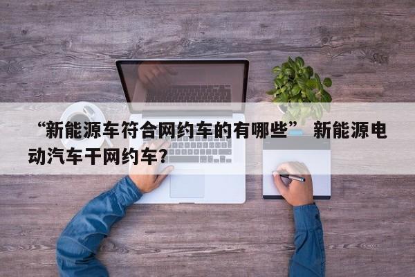 “新能源车符合网约车的有哪些” 新能源电动汽车干网约车？
